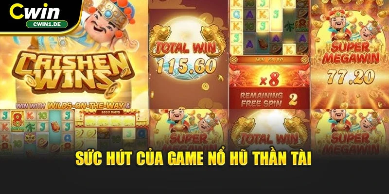 Sức hút của game nổ hũ Thần Tài